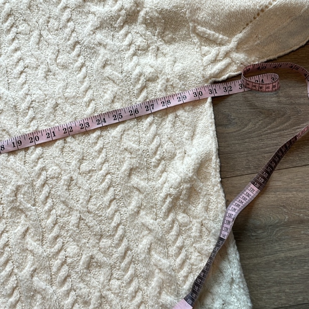 Free People Cream and Gray Olympia Tunic Sweater - Picture 13 of 14